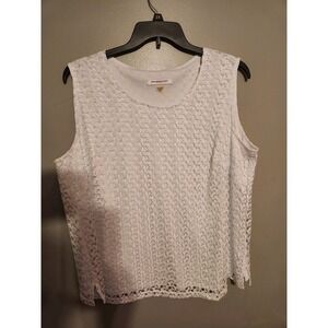 Allison Daley White Lace Lined 2x